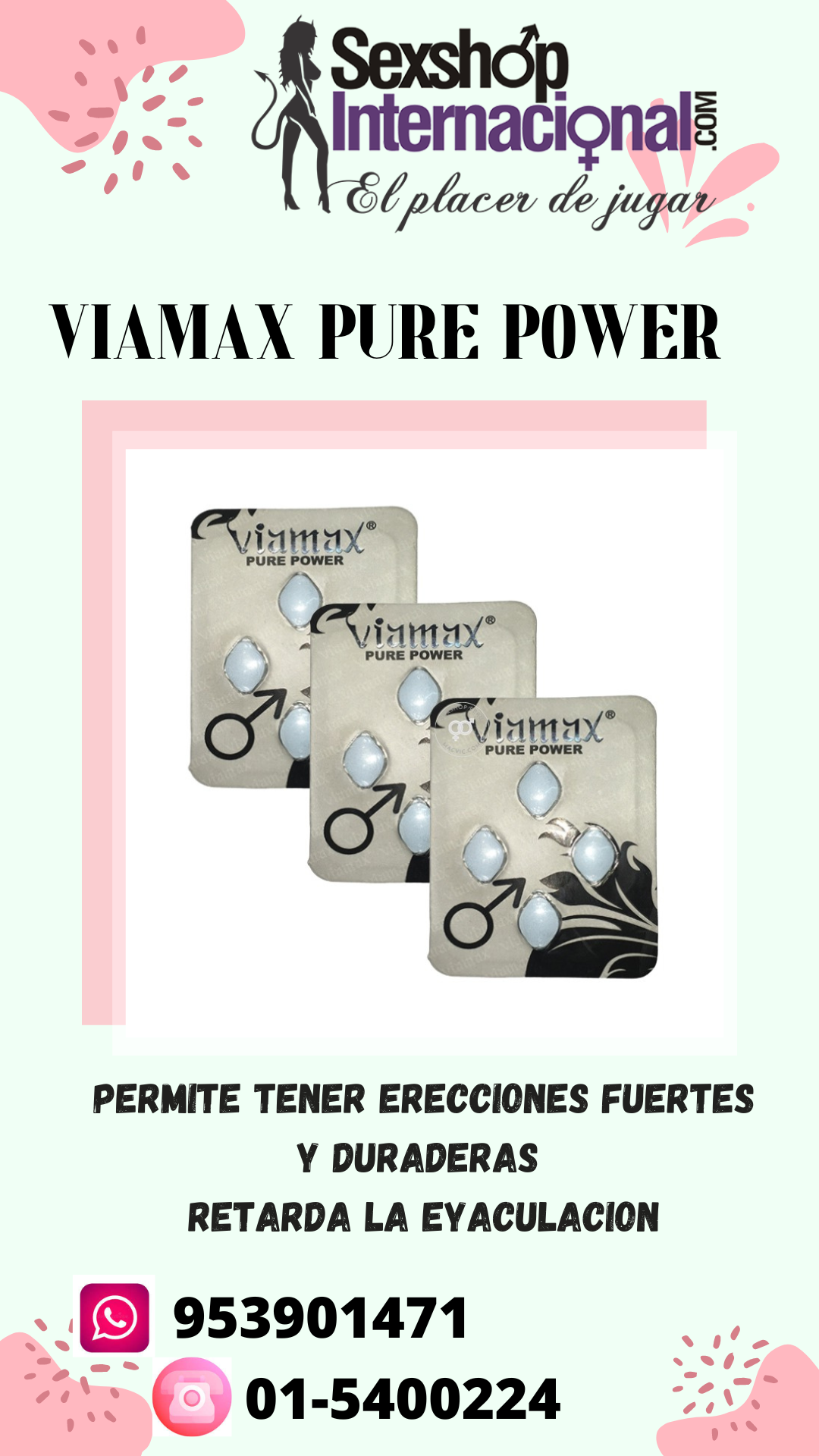 VIAMAX PURE POWER LLEVA YA 